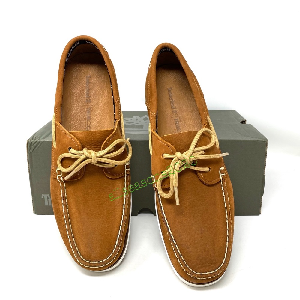 Timberland Atlantic Break Boat Men’s Shoes Nubuck - Picture 4 of 12